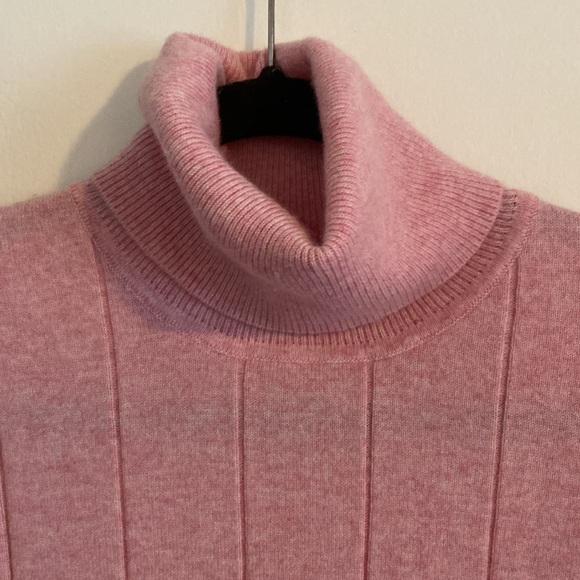 Peter Millar Cashmere wide rib detail Sweater sz Large - Picture 5 of 9